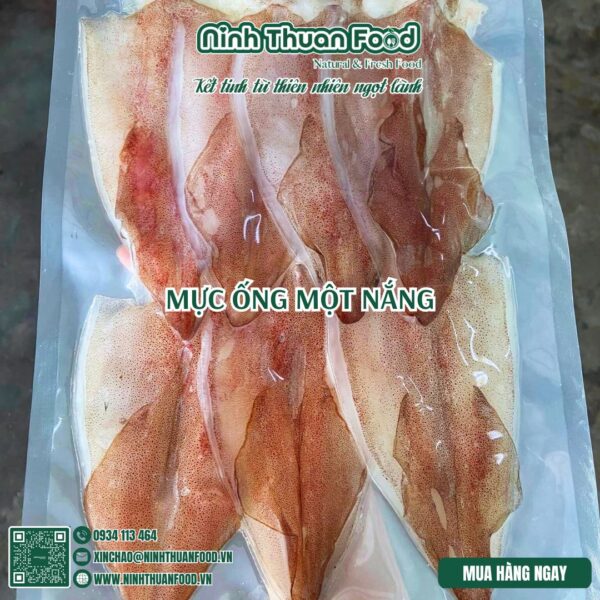 Mực ống một nắng Phan Rang Ninh Thuận loại ngon nhất chuẩn 100%